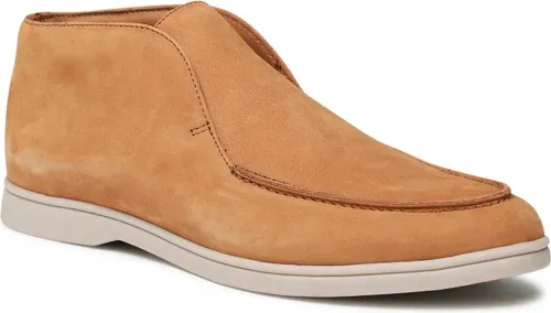 Šnurovacia obuv Gino Rossi - MB-UPHALL-09 Camel