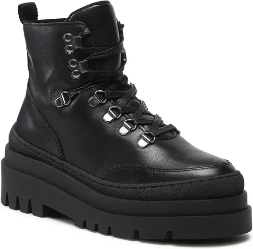 Členková obuv Vero Moda - Vmenilla Leather Boot 10276502 Black