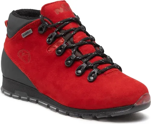 Členková obuv Nik - 08-0586-11-3-12-03 Červená