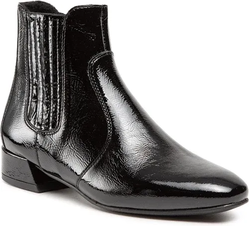 Členková obuv Sagan - 4843 Czarny Naplak