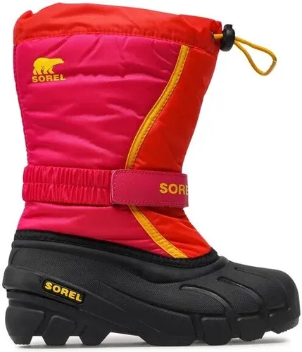 Snehule Sorel - Youth Flurry NY1965 Poppy Red/Cactus Pink 606
