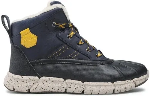 Snehule Geox - J Flexyper B.B Abx D J049XD 0CL54 C0657 D Navy/Yellow