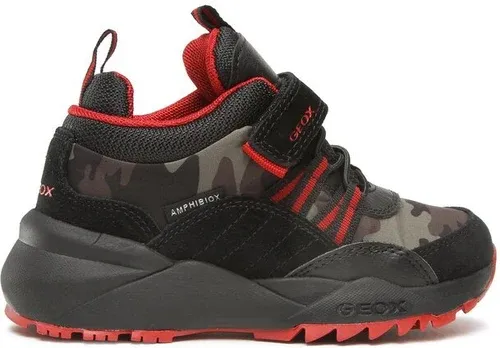 Sneakersy Geox - J Heevok B.B Abx A J16FBA 0MN22 C0048 S Black/Red