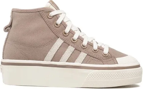 Topánky adidas - Nizza Platform Mid W HQ6237 Chabrn/Owhite/Goldmt