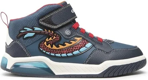 Sneakersy Geox - J Inek B. E J949CE 05411 C4327 DD Avio/Red