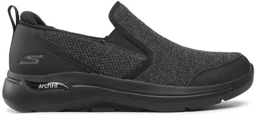 Poltopánky Skechers - Go Walk Arch Fit 216183/BBK Black