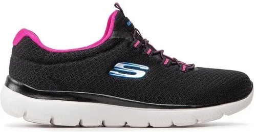 Topánky Skechers - Summits 12980/BKHP Čierna