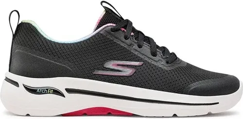 Sneakersy Skechers - Go Walk Arch Fit 124868/BKHP Black/Hot Pink