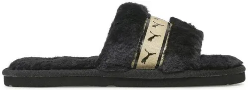 Papuče Puma - Fluff Remix Metallic 386726 02 Puma Black/Puma Team Gold