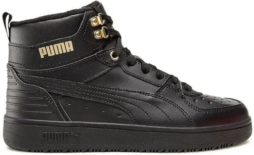 Sneakersy Puma - Rebound Rugged 387592 01 Black/Black/Puma Team Gold