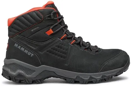 Trekingová obuv Mammut - Mercury IV Mid Gtx GORE-TEX 3030-04710-00654-1075 Black/Hot Red