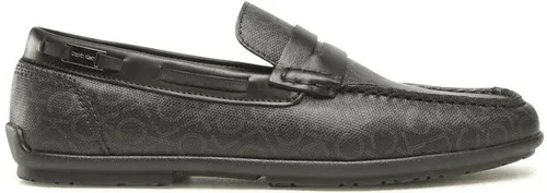 Mokasíny Calvin Klein - Logo Hw Driver Mono HM0HM00843 Black Mono 0GJ