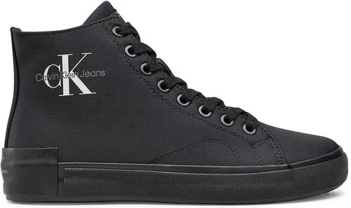 Sneakersy Calvin Klein Jeans - Ess Vulcanized Laceup Mid Ny YW0YW00757 Black BDS