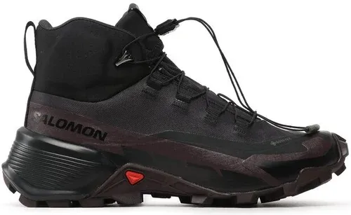Trekingová obuv Salomon - Cross Hike Mid Gtx 2 W GORE-TEX L41731000 Black/Chocolate Plum/Black
