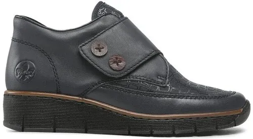 Členková obuv Rieker - 53760-14 Blau