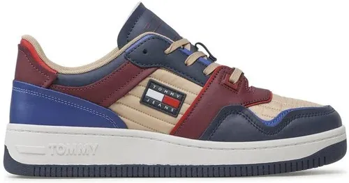 Sneakersy Tommy Jeans - Basket EM0EM01074 Twilight Navy C87