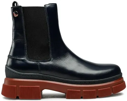 Členková obuv s elastickým prvkom Tommy Hilfiger - Preppy Outdoor Low Boot FW0FW06649 Desert Sky DW5