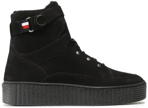 Členková obuv TOMMY HILFIGER - FW0FW06798 Black BDS