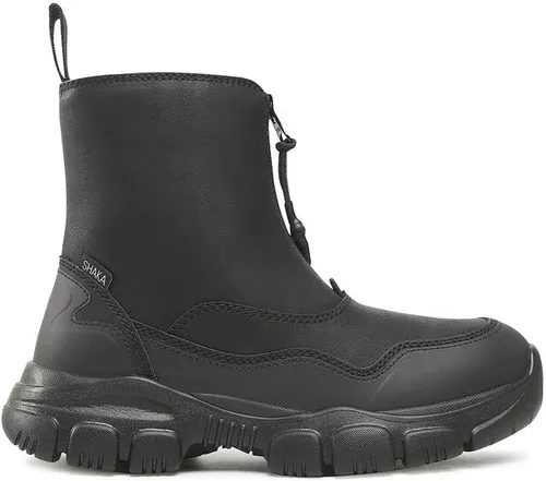 Outdoorová obuv Shaka - Trek Zip Bootie At 433228 Black