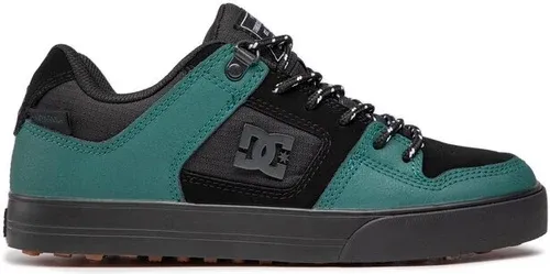 Sneakersy DC - Pure Wnt ADYS300151 Black/Green/Black (XKGK)