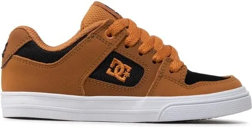 Sneakersy DC - Pure ADBS300267 Wheat/Black (WEA)