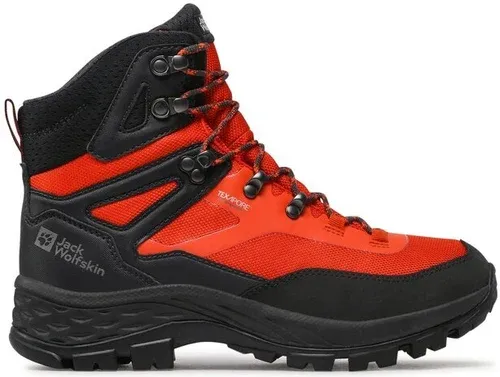 Trekingová obuv Jack Wolfskin - Rebellion Guide Texapore Mid M 4053791 Orange/Phantom 3567