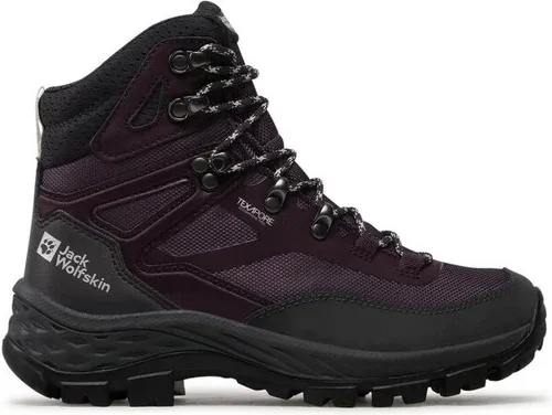 Trekingová obuv Jack Wolfskin - Rebellion Guide Texapore Mid W 4053801 Purple/Grey