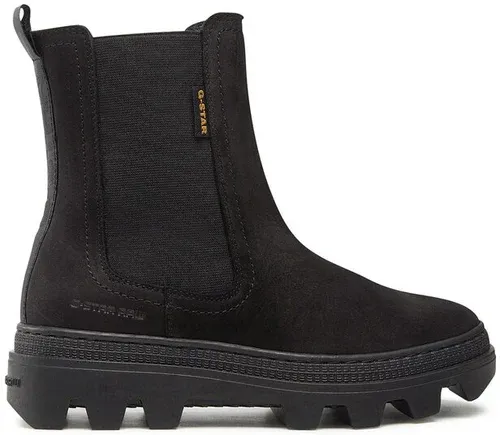 Členková obuv s elastickým prvkom G-Star Raw - Nover Chs Nub W 2241 020719 Blk Členková obuv s elastickým prvkom G-Star Raw - Nover Chs Nub W 2241 020719 Blk