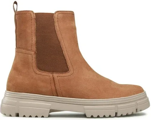 Členková obuv Caprice - 9-25405-29 Camel Nubuc 308