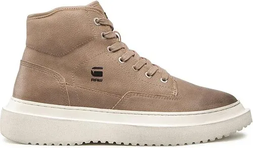 Šnurovacia obuv G-Star Raw - Dexter Bo Mid Nub M 2242 048701 Tpe
