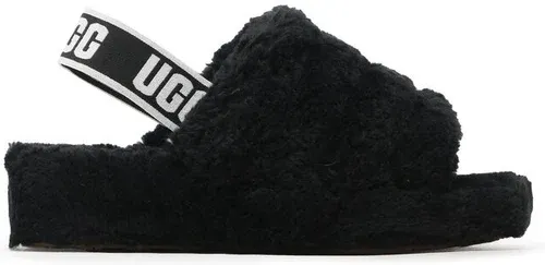 Papuče Ugg - W Fluff Yeah Fuzz Sugar 1130835 Blk