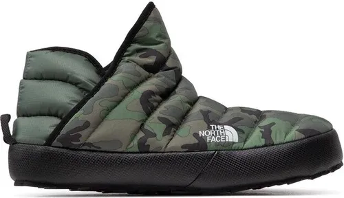 Papuče The North Face - Thermoball Traction Bootie NF0A3MKH28F1 Thyme Brushwood Camo Print/Tnf Black