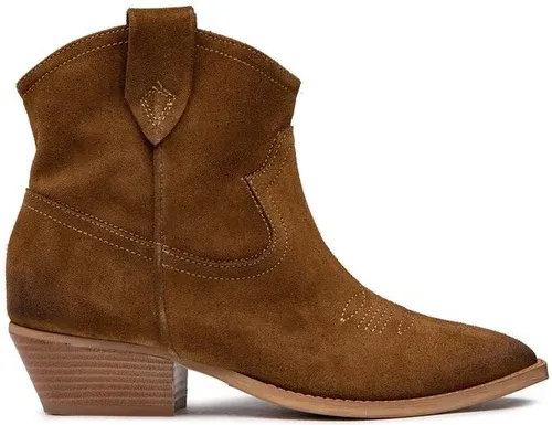 Členková obuv Edeo - 3970-1345+HAFT Brąz