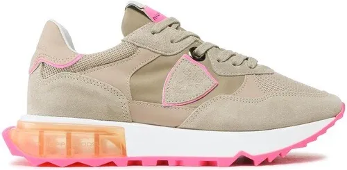 Sneakersy Philippe Model - La Rue Low LRLD WN06 Beige/Fuchsia