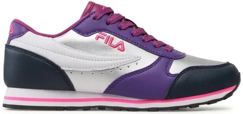 Sneakersy Fila - Ornit Low Teens FFT0014.83154 Silver/Wild Aster