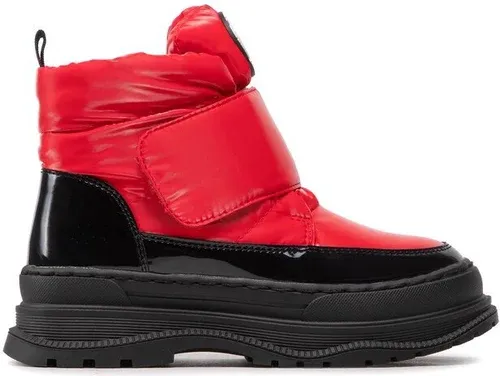 Čižmy Keddo - 528109/16-01 Red/Black