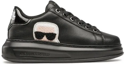 Sneakersy KARL LAGERFELD - KL62530W Black Lthr/Mono