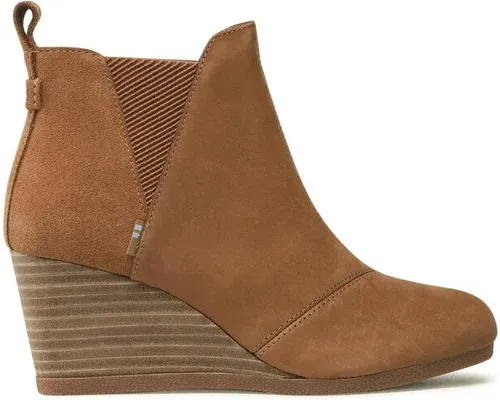 Členková obuv Toms - Kelsey 10016858 Tan Oil