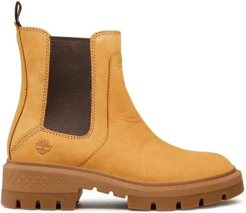 Členková obuv s elastickým prvkom Timberland - Cortina Valley Chelsea TB0A5VAG231 Wheat Nubuck