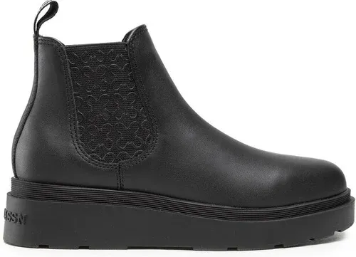 Členková obuv s elastickým prvkom U.S. Polo Assn. - Penny004 PENNY004W/BL1 Blk