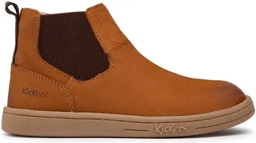 Šnurovacia obuv Kickers - Tackbo 829881-30-11 S Camel