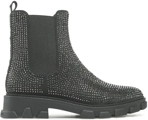 Členková obuv s elastickým prvkom MICHAEL Michael Kors - Ridley Gore Bootie 40F2RIFE5D Black/Black