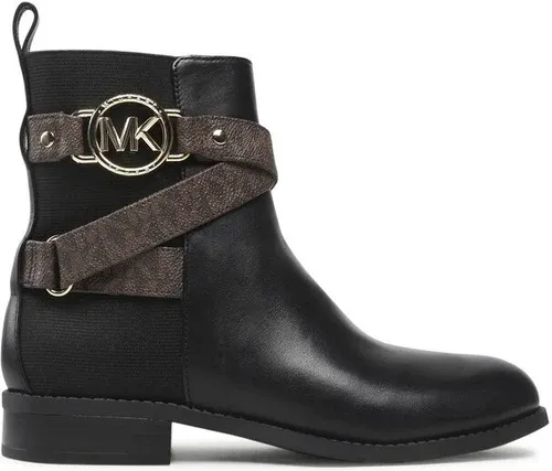 Členková obuv MICHAEL Michael Kors - Rory Flat Bootie 40F2ROFE5L Blk/Brown