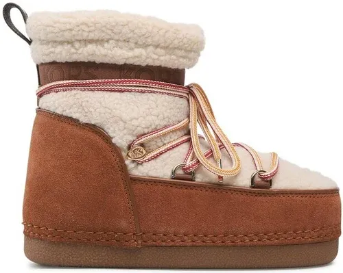 Snehule MICHAEL Michael Kors - Zelda Bootie 40F2ZMFE5S Nat/Lugg