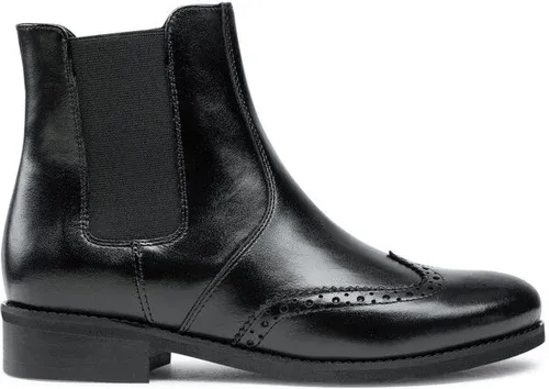 Členková obuv Sagan - 4850 Czarny Lico