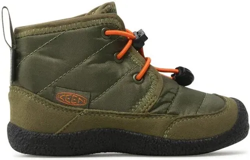 Šnurovacia obuv Keen - Howser II Chukka Wp 1025518 Capulet Olive/Russet Orange