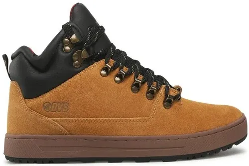 Šnurovacia obuv DVS - Vanguard DVF0000338 Chamois/Black/Fiery Red