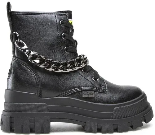 Outdoorová obuv Buffalo - Aspha Chain BN1622072 Black/Silver Chain Outdoorová obuv Buffalo - Aspha Chain BN1622072 Black/Silver Chain