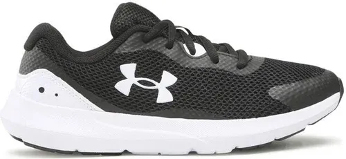 Topánky Under Armour - Ua Bgs Surge 3 3024989-001 Blk/Wht