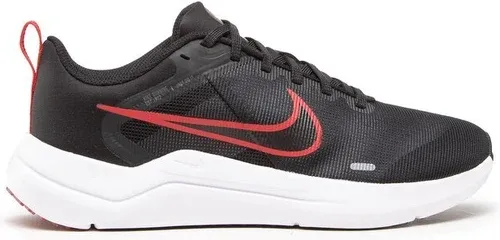 Topánky Nike - Downshifter 12 DD9293 003 Black/White/Dk Smoke Grey